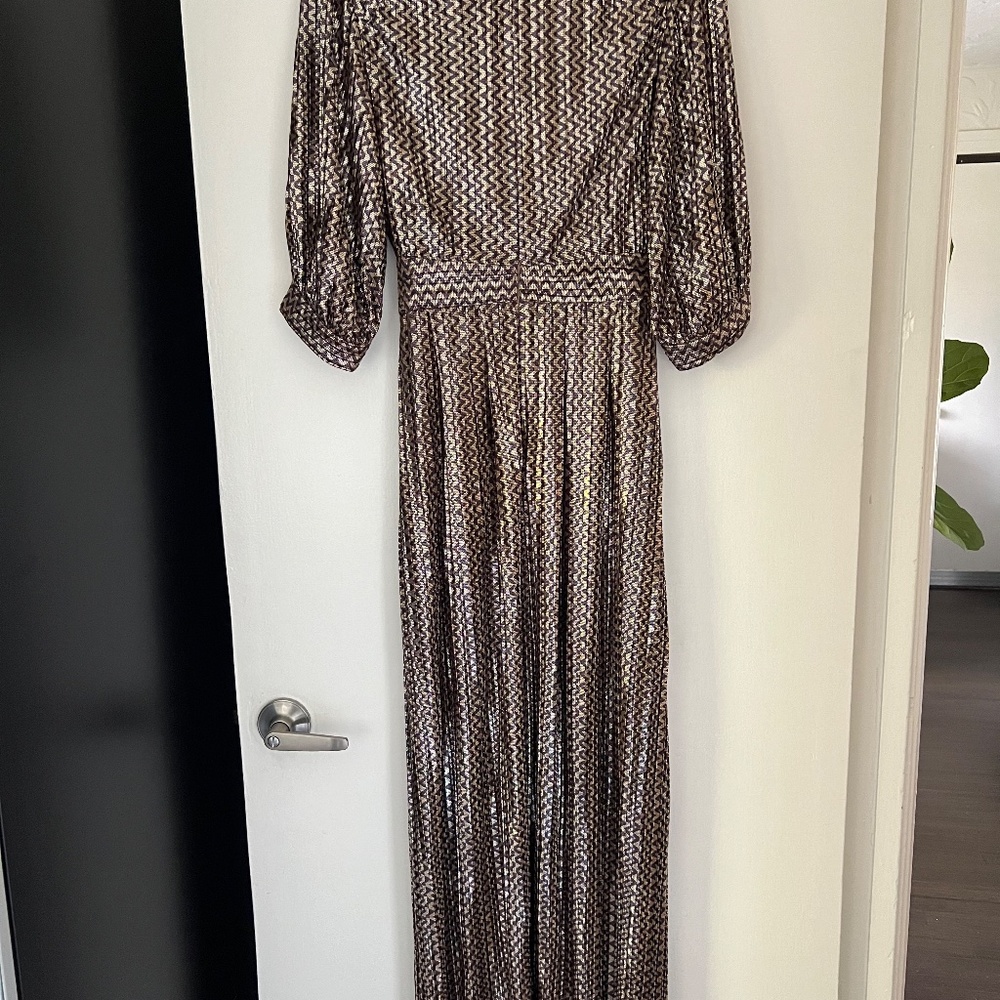 BA&SH GOLD DRESS - Picture 3 of 12